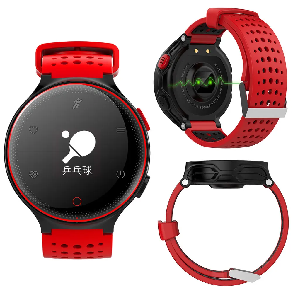 RONTREE Горячая Смарт часы Smartwatch модные спортивные фитнес-трекер для измерения сердечного ритма на наручные часы для Android IOS Телефон