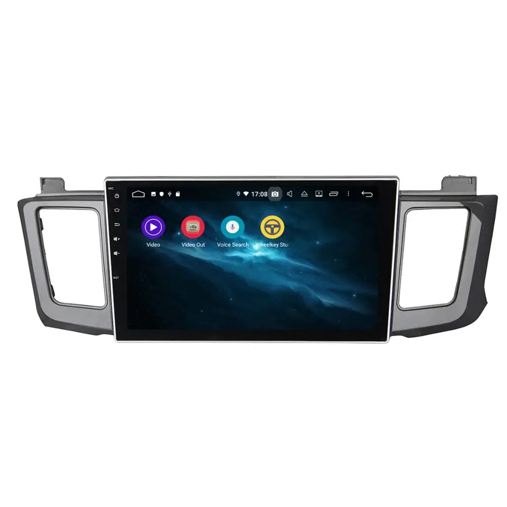 Excellent Android 9 With DSP For TOYOTA RAV4 2012-2015 Full Touch Car radio video player Multimedia GPS navigation accessories Sed 1