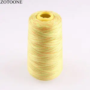 SE0015 ZOTOONE Швейные аксессуары швейная машина нить ручная вышивка машинная нить нейлоновая стеганая нить ручная хлопковая швейная рулонная E - Цвет: SE0015