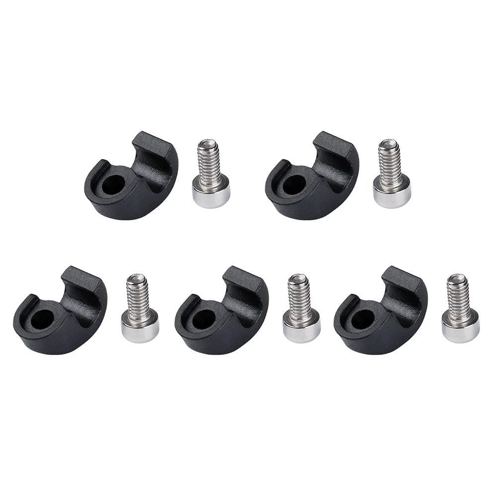 8 Set Di Guide Per Cavi Freno E Morsetti Per Mountain Bike – Attacchi In Alluminio Per Telaio E Forcella, Reggisella