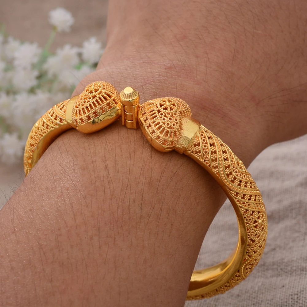 Indian Bridal Jewelry Ethnic Kara Bangle Gold Plated Bollywood Bracelet Set  2.4* | eBay