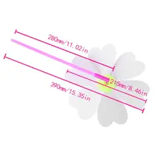 1/4 шт чистая белая бумага ветряная мельница DIY Рисунок Материал детская развивающая игрушка в подарок