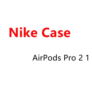 

Luxury Case for AirPods Pro 2 1 Silicone Earphone protector case with Keychain for Nike Off white Jordan Apple AirpodsPro cover