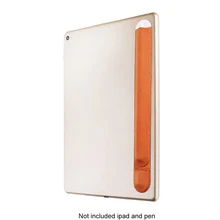 Аксессуары для планшетов, искусственный фланелевый универсальный чехол-карандаш, держатель для задней панели, нескользящая эластичная защитная наклейка для IPad