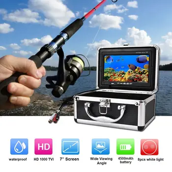 

Underwater Camera 30 Meter Line Color Screen Fish Finder 7" Inch Monitor Underwater fishing Video Visual Cameras DSLR HD 30m