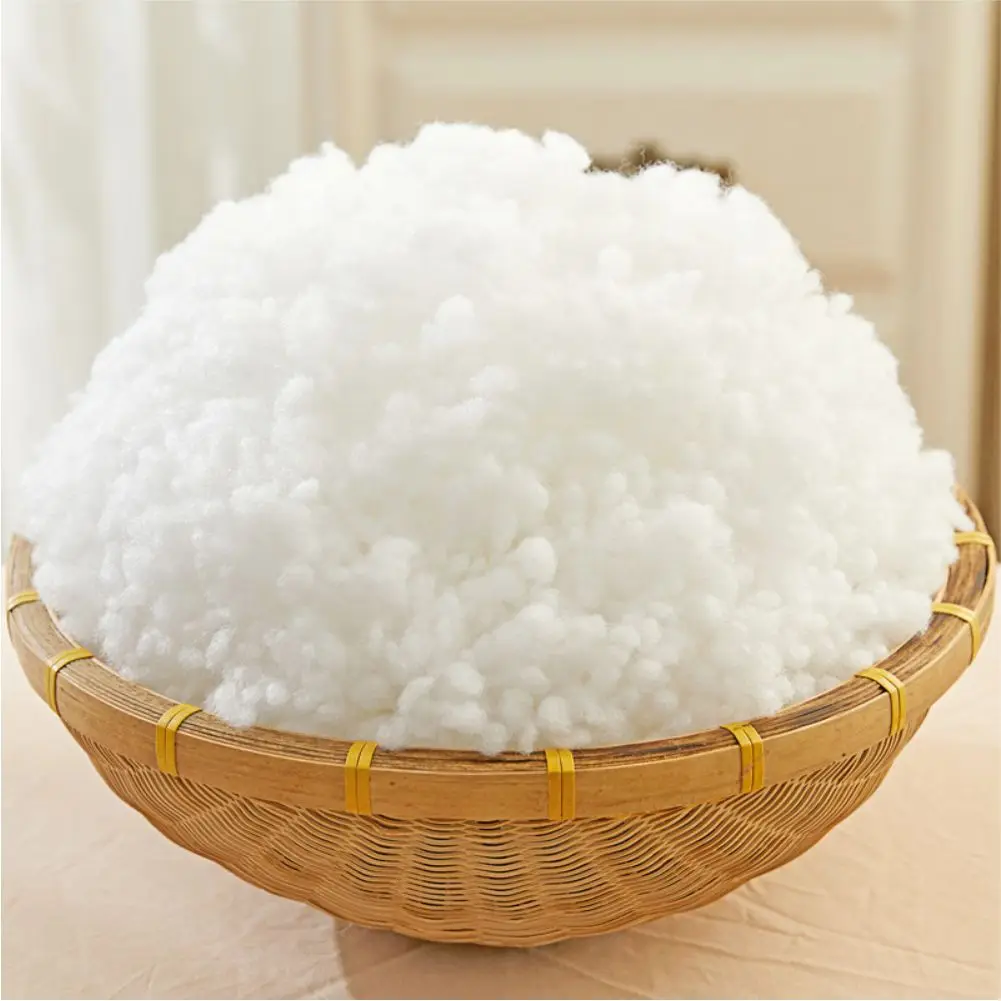 PP Cotton pillow filling material 3D Hollow For Throw Pillow Plush Toys Dolls Sofa Bed Cushion Pad DIY Handmade