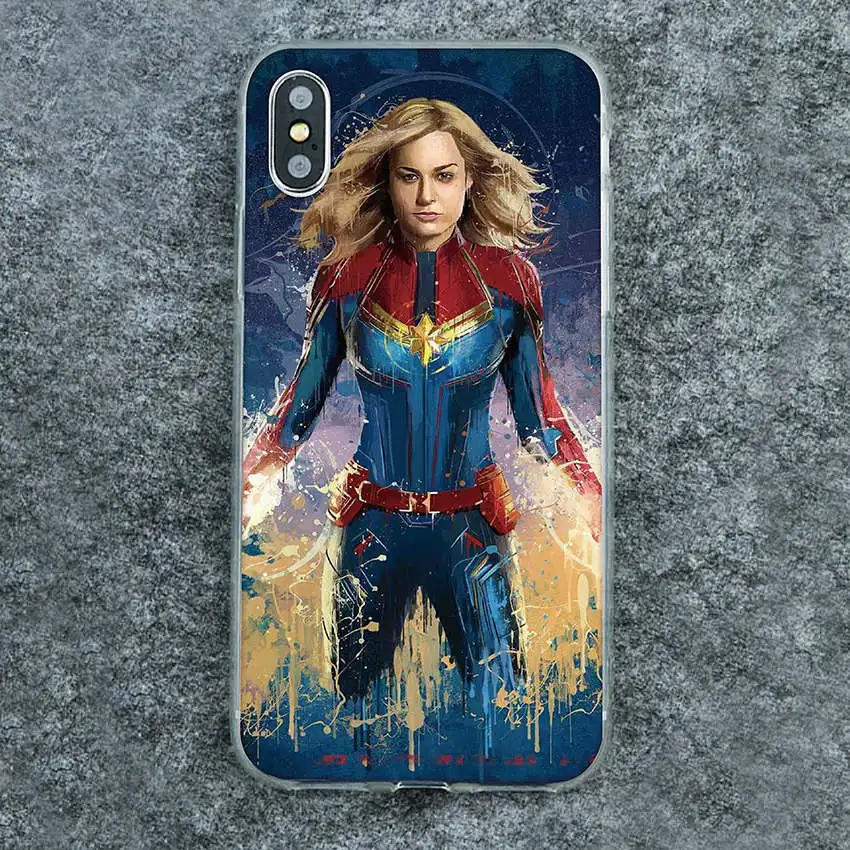 15 Чехол для One Plus 6 6T 5 5T X 3 3T 2 oneplus 7 Back CoverCool Marvel Avengers Scale Painted Soft TPU силиконовый для мобильных телефонов Чехол - Цвет: 15
