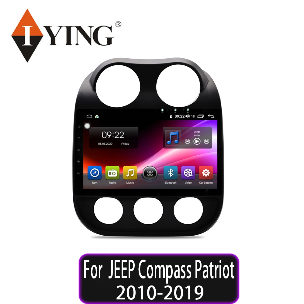 Автомобильный радиоприемник DATONG Android10 мультимедийный плеер для jeep Compass Patriot 2010 2012