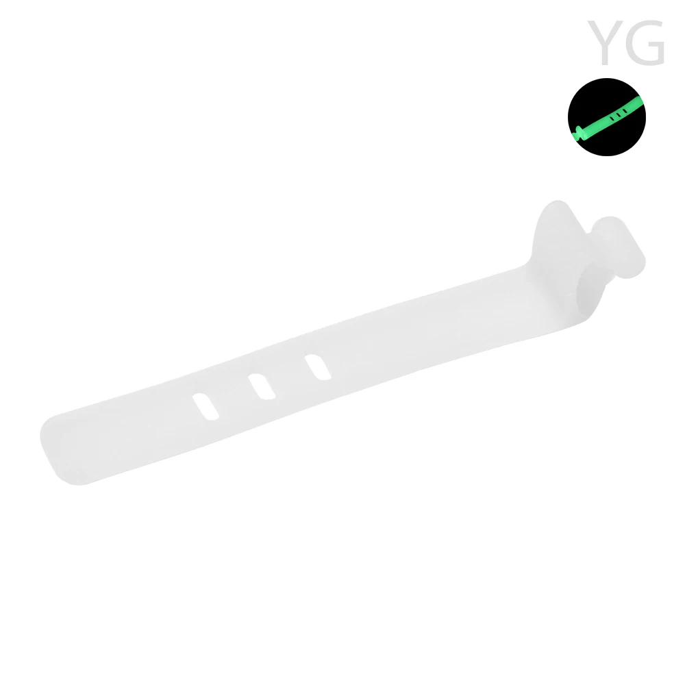 Fluorescent Green 1 шт. красочное Силиконовое устройство для сматывания шнура от наушников Ptotector Кабельный органайзер провод обернутый шнур линия держатель для хранения для iPhone samsung - Цвет: Fluorescent Green
