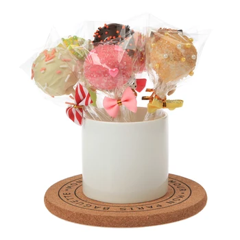 

100pc Cello Clear Transparent Sweet Lollipop Cake Pop Favor Party Wedding Birthday Decor Treat Candy Packing Bags Cellophane