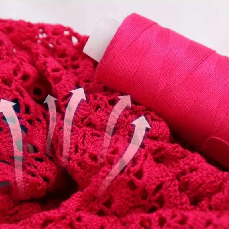 Хлопок Вязание крючком нить практичная Сделай Сам одежда обувь шаль ручной вязки нить 7# кружево вязание крючком линия швейные принадлежности около 450 м/катушка