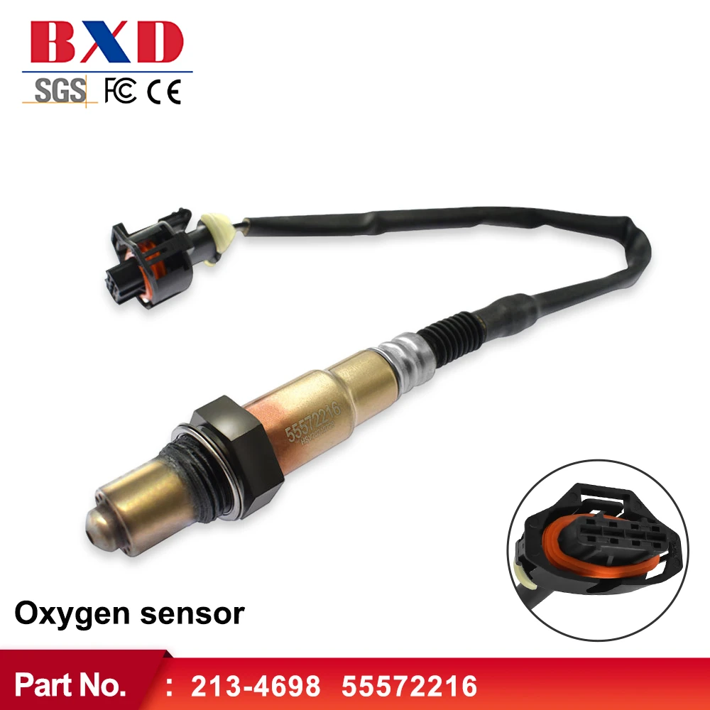 Sensor de oxígeno para coche, accesorio para Chevrolet Cruze Limited Sonic Trax 213 4698 2344528, 55572216, 250|Sensor de oxígeno gas de escape| -
