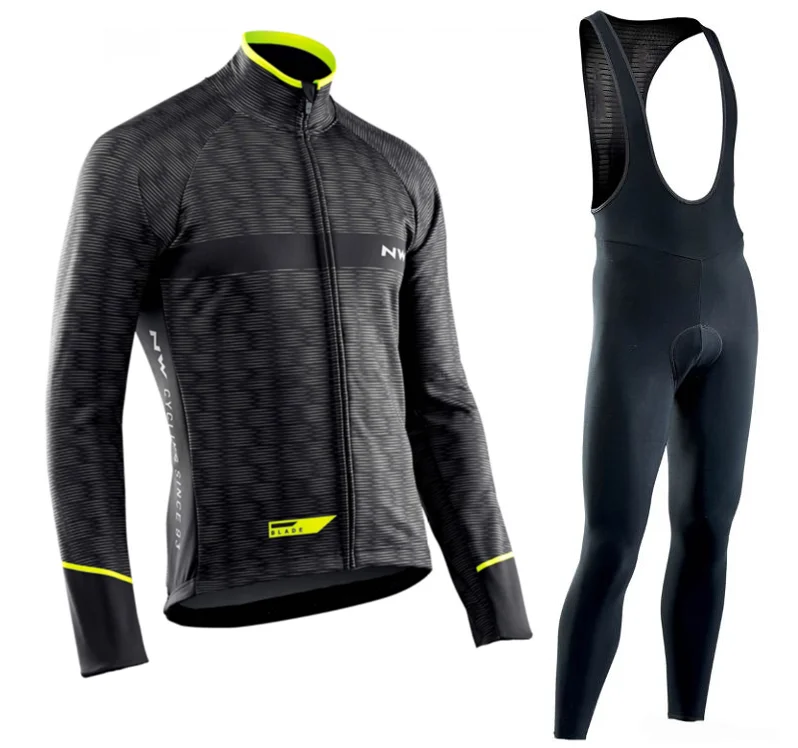 NW Northwave Pro team Велоспорт Джерси одежда осенний дышащий мужской костюм с длинными рукавами для прогулок верховой езды на велосипеде MTB комплект одежды