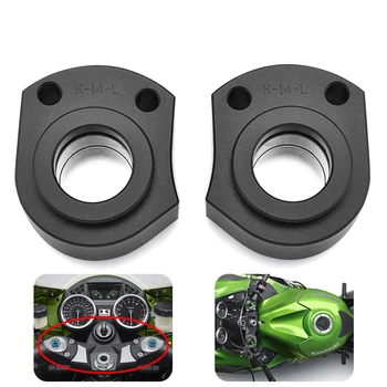 

Motorcycle Aluminum Alloy Handlebar Risers Height up Adapters For KAWASAKI ZX-14R ZX14R ZZR1400 ZZR 1400 Motorcycle Accessories