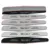 5 шт./Лот Профессиональный Half Moon Mix Design Пилочка Для Ногтей 80/100/150/180/240 Grit Block Buffer Beauty Tools Washable Boat Files