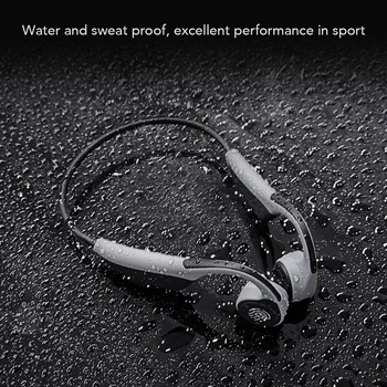 

Bluetooth Wireless Bone Conduction Headset Headphones Sport Neck Hook Earphones Waterproof Neckband with Microphone Handsfree