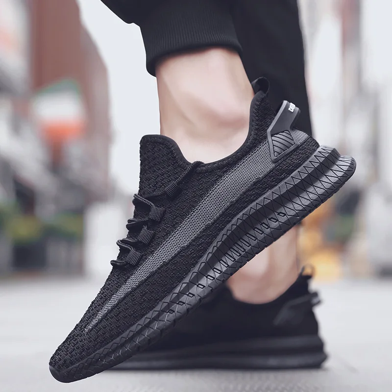 

Wangdu County MEN'S SHOES Summer Wear-Resistant Breathable Athletic Shoes MEN'S Casual Shoes Fashion Shoes White