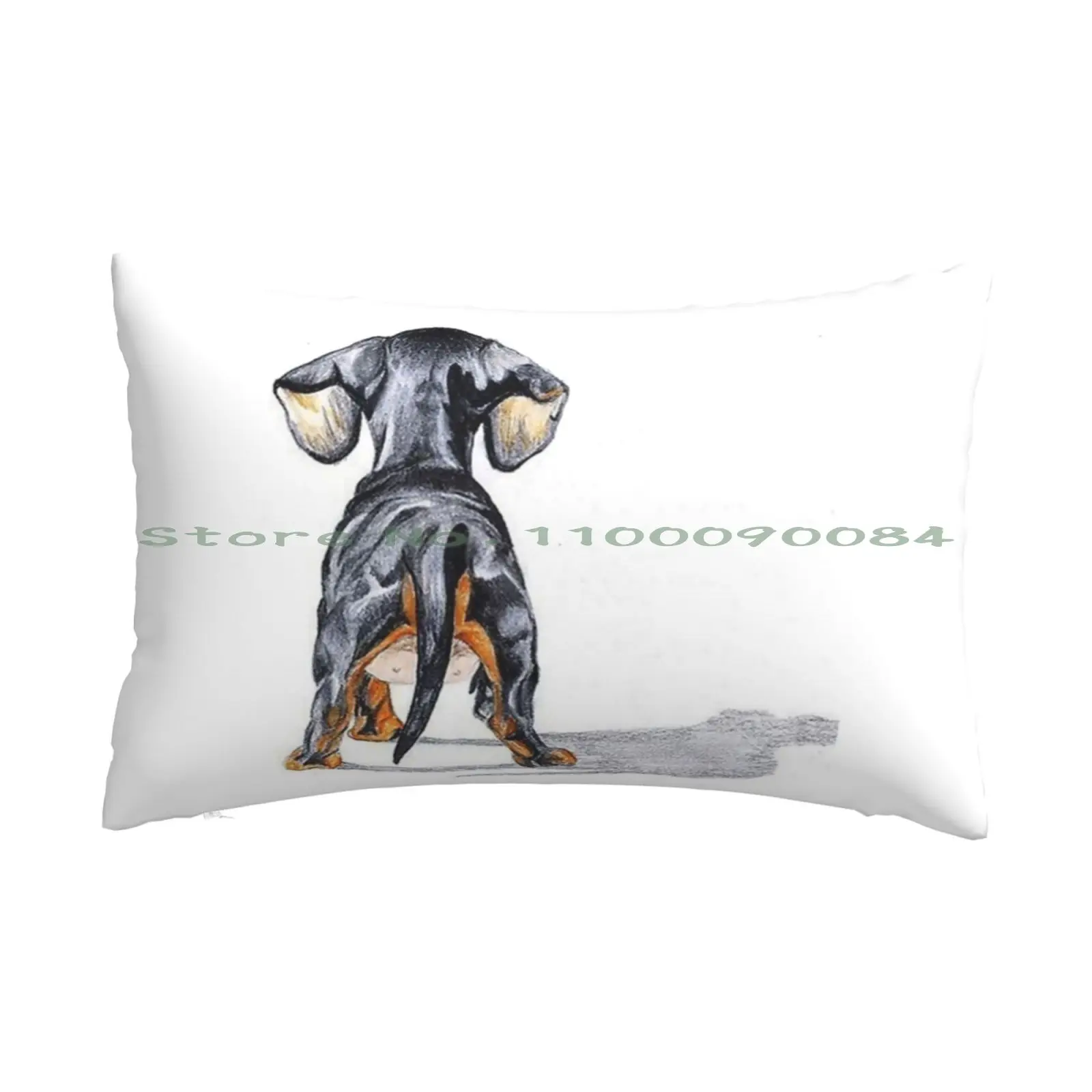 Federa Per Cane Bassotto Pupy Posteriore 20X30 50*75 Divano Camera Da Letto Westy Bus Westy