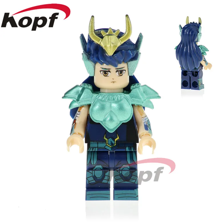 20 шт. Супер Герои Рыцари зодиака Saint Seiya Athena Shiryu Хун воин Tutankhamu строительные блоки для детей подарок игрушки PG1150