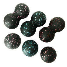 Мячи для йоги, арахисовый Массажный мяч, высокая плотность, легкий, для фитнеса, тела, йоги, упражнения, облегчающие боль, лакросс, миофассия, терапия, инструмент