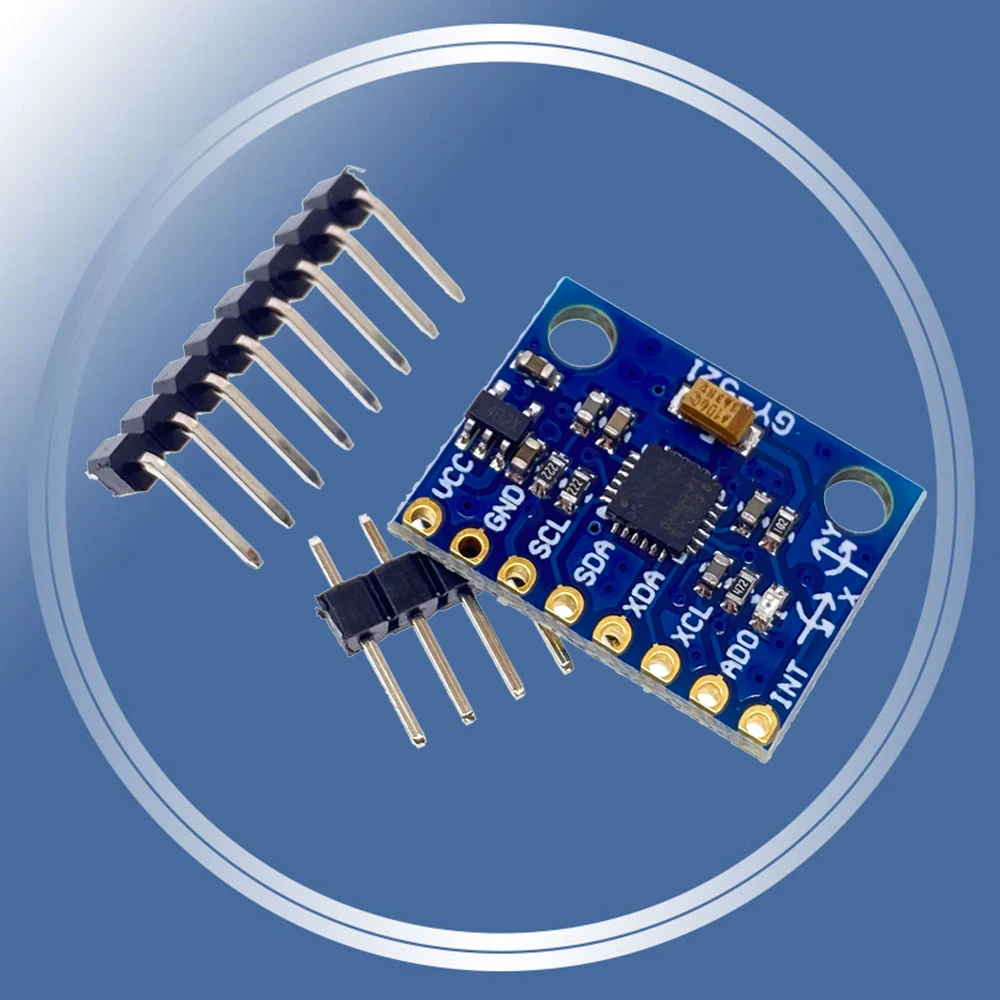 IIC I2C GY 521 MPU6050 3 осевые аналоговые гироскопические Датчики + осевой акселерометр