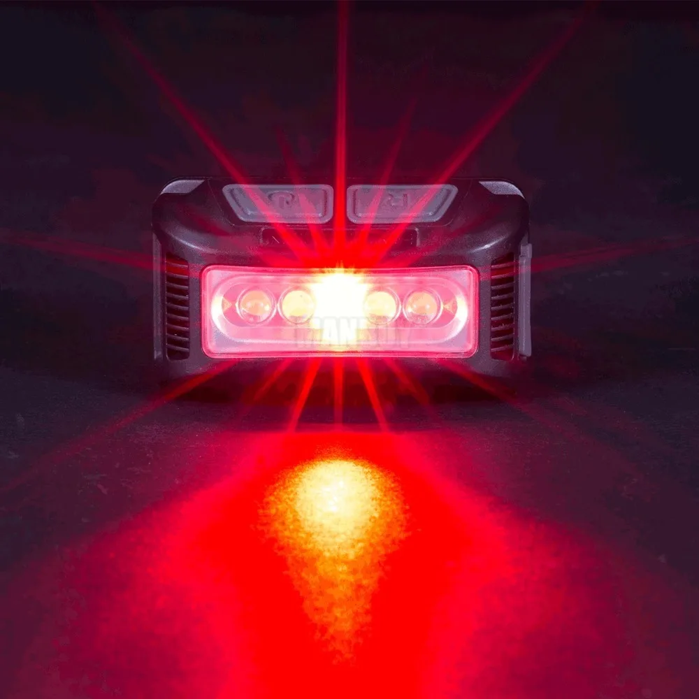 2020 TopSales Nitecore NU10 фары высокая производительность 5LED USB Перезаряжаемые Li io Батарея