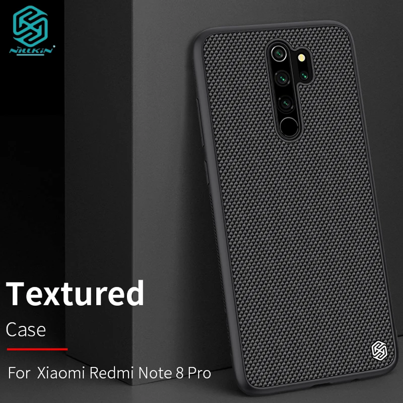 Чехол Nillkin для Xiaomi Redmi Note 8 Pro текстурированный Роскошный деловой чехол из