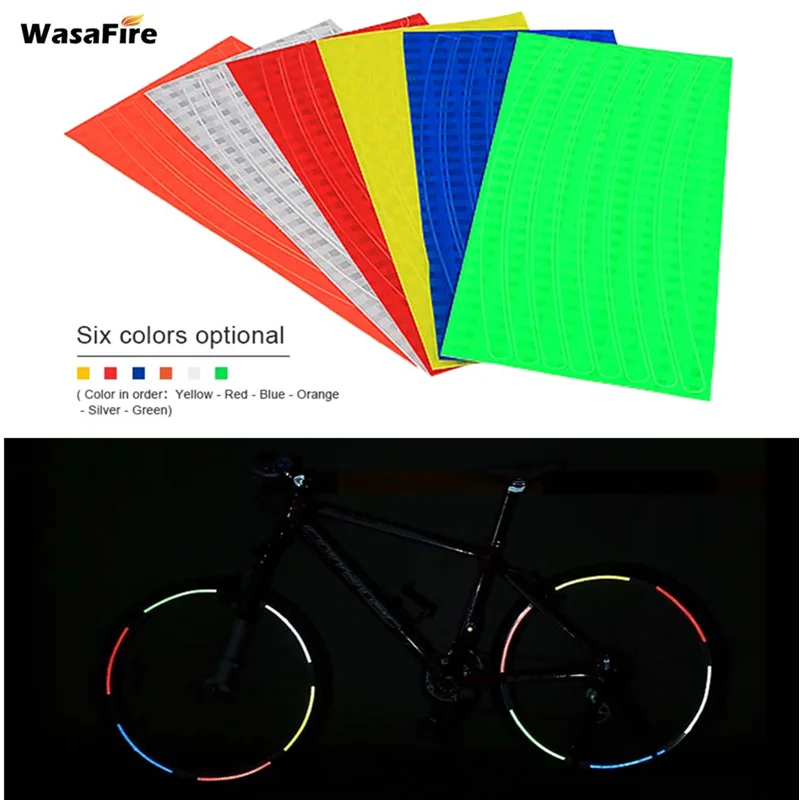 Fietsband Reflecterende Sticker Tl Bike Reflector Fietsen Velg Stickers  Decal Decor 21Cm X 8Cm Fiets Accessoires|Bicycle Stickers| - AliExpress