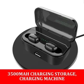 

G6s Bluetooth Earphones TWS Wireless 5.0 Handsfree Earphone Sports Bass Earbuds Waterproof Headset with mic 3500mAh charging box
