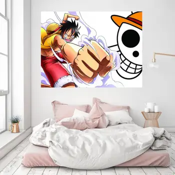 

[Self-Adhesive] 3D One Piece 104 Japan Anime Wall Stickers Mural Decal Wall Murals AJ WALLPAPER Belly