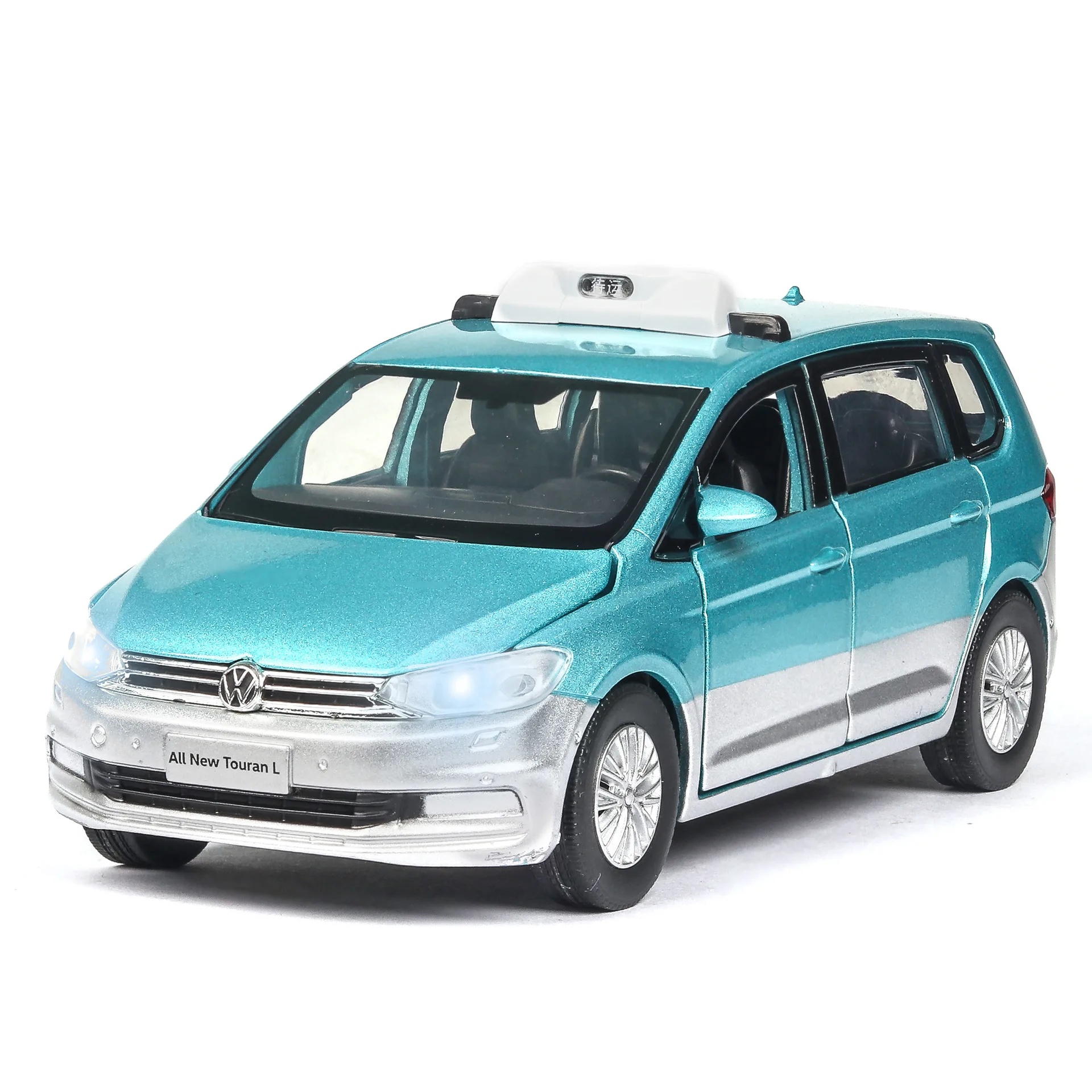WHZ SKU13008 моделирование 1:32 такси звук и светильник детская игрушка модель автомобиля