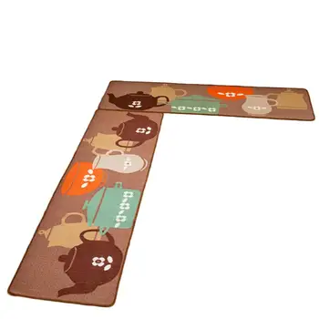 

1 Pcs Non-Slip Colorful Kitchen Rug Rug Carpet Floor Mat Door Water Absorption Bathroom Bedroom Anti-Skid