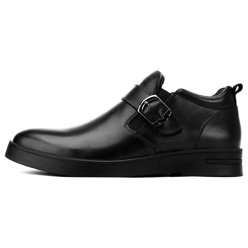 

2019 New Men Genuine Leather Shoes Fashion Non-slip Man Casual Shoes Spring Autumn Hombre Boat Shoes Size 37-47