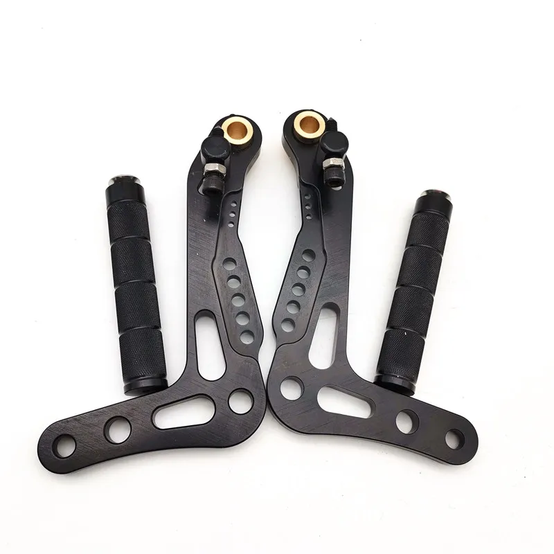 Adjustable Racing For Go Kart Pedals Brake Accelerator Foot Pegs Footpegs -  AliExpress