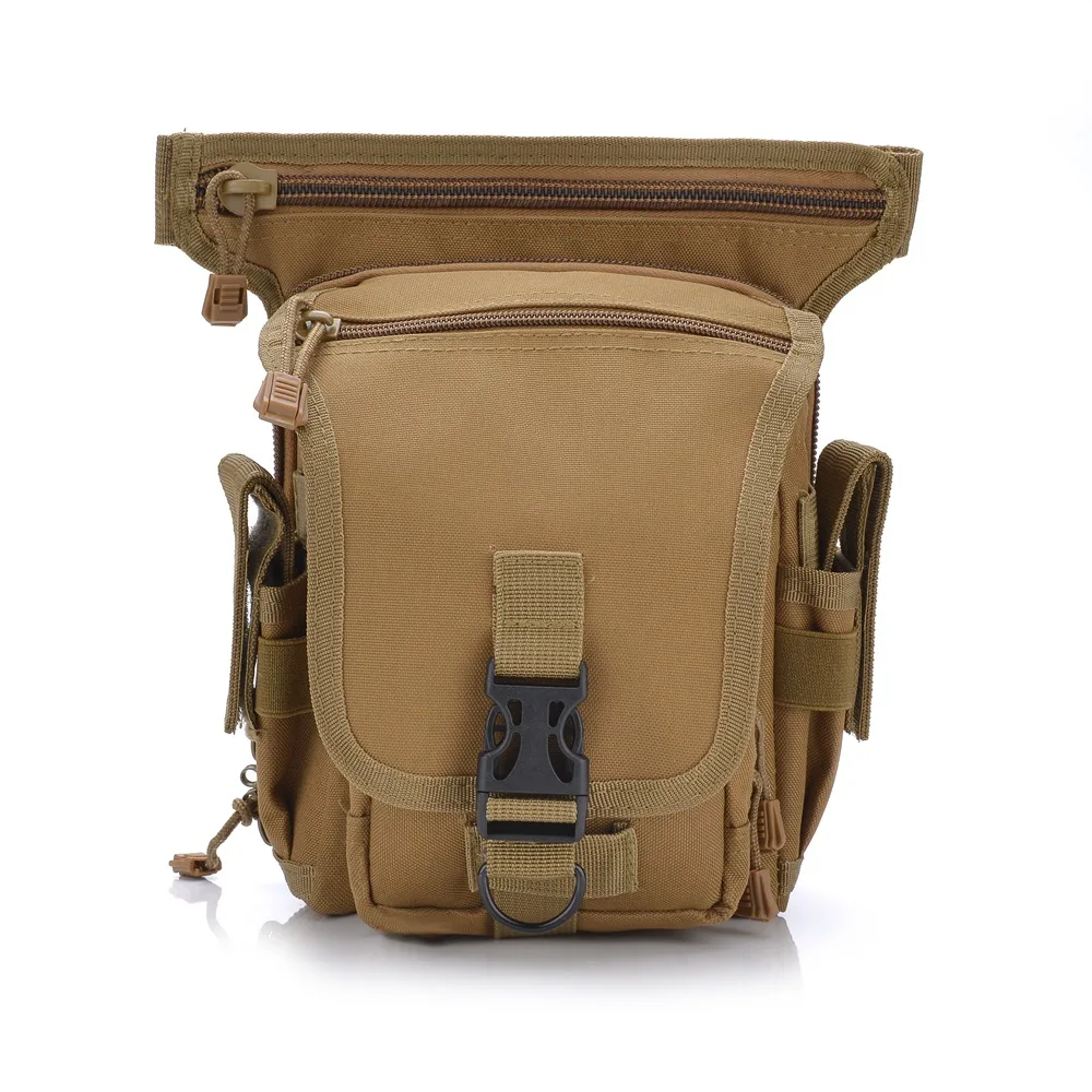 

Ding hong Tactical Leg Men's Multi-functional Army Fans Mobile Wallet Outdoor Sports Cycling Waterproof Chinlon Leg