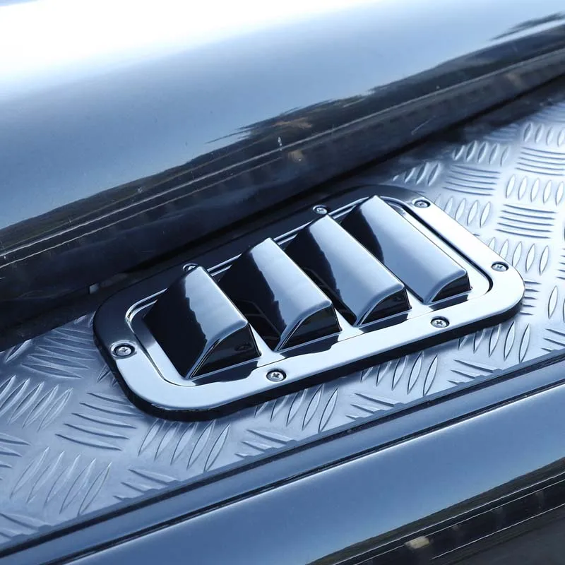 Car Front Engine Hood Bonnet Vents Hood Car Accessory hood vents 1 Pair