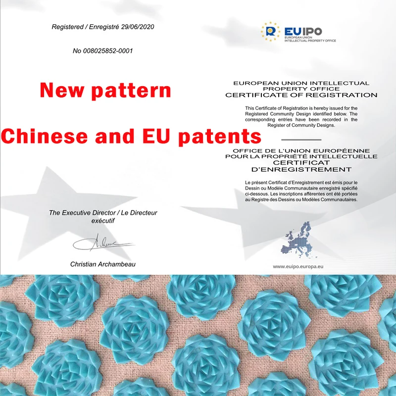 60906-8ef890.jpg Acupuncture Massage Mat Or Pillow Or Set Fitness Yoga Mat Spiky Cushion for Therapy Back Neck