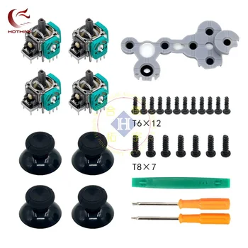 

HOTHINK For XBox One 3D Analog Joystick Module Thumbstick Replacement tool set For PS4 PS 4 Controller
