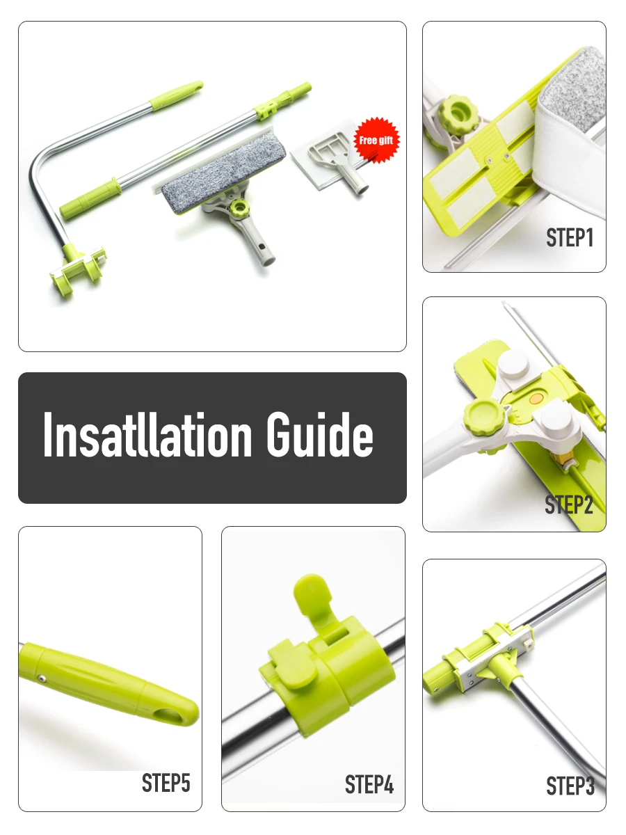С высокой посадкой щётка для чистки окон с Стекло Чистящая щетка мытья оконных