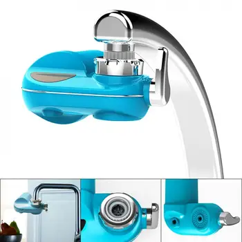 

Washable Ceramic Filter Faucet Tap Water Purifier Support Three Water Modes with 5 Interface Connectors for Kitchen / Bathroom