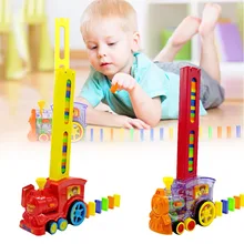 Звуковой светильник для мальчиков и девочек, кирпичный ралли, ABS, электронный домино, набор, детские блоки, подарок, модель поезда, обучающая игрушка, красочная