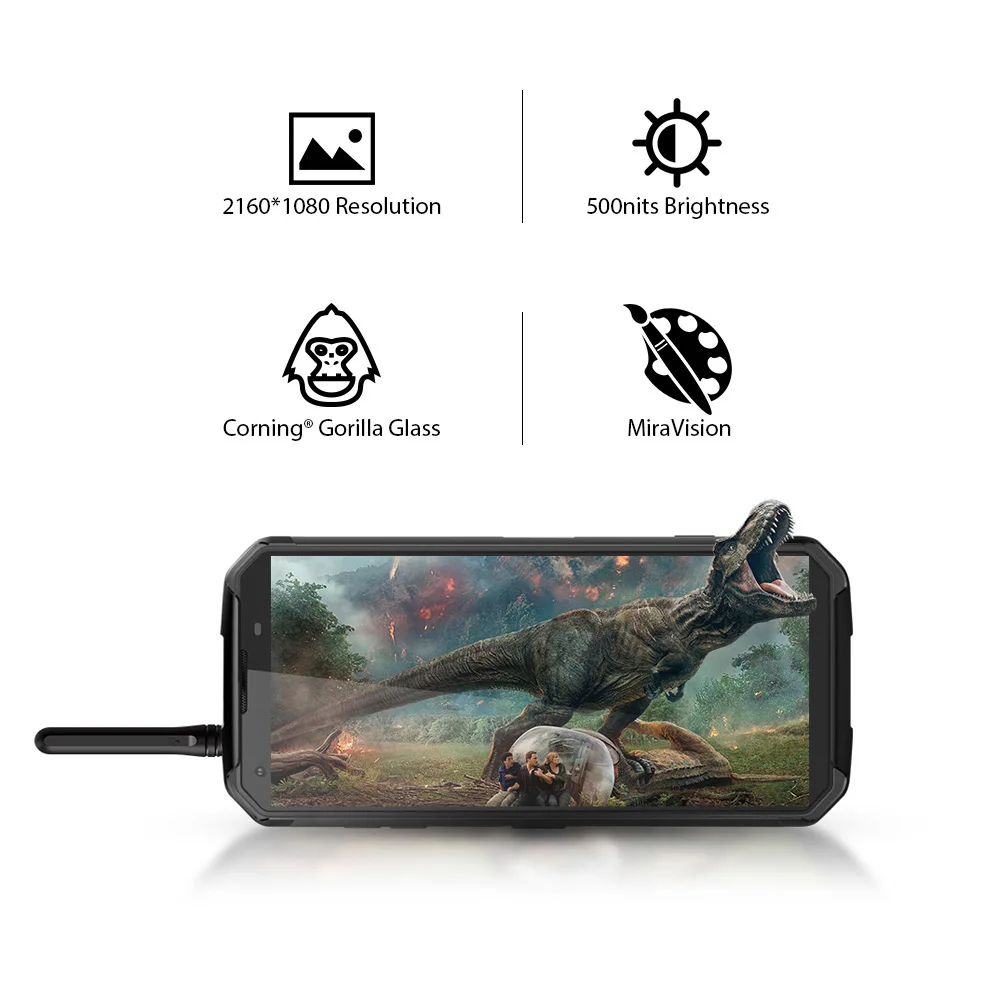 Прочный телефон Blackview BV9500 Pro IP68/IP69K 6 ГБ 128 10000 мАч камера QC 16 0 МП Восьмиядерный