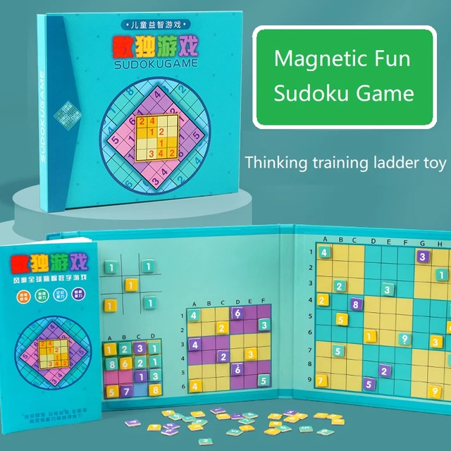 Jogo Sudoku Magnético De Madeira Sudoku Game Book Pré-escolar Aprendizagem  Precoce Crianças Educacional Matemática Toy Puzzle Presente - AliExpress