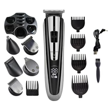 Kemei hair clipper multifunctional Electric Beard Trimmer Shaver for men's nose hair trimmer haircut Machine electric razor 5