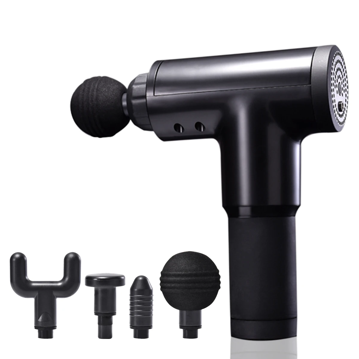 

1pcs Muscle Massage Gun Vibrating Deep Relaxation Therapy Fitness Exercise Pain Relief Electric Massager For Body