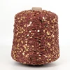 50G Acrylic Hand Knitiing Yarn Cotton Wool Crochet Yarn 3mm+6mm Sequins Thread For DIY Knitiing  Grament 5