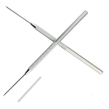 

1pcs Sculpting Tools Aluminum Rod Needle Punch Pin Texture Detail Carving and Making Auxiliary Art Supplies Craft Tools