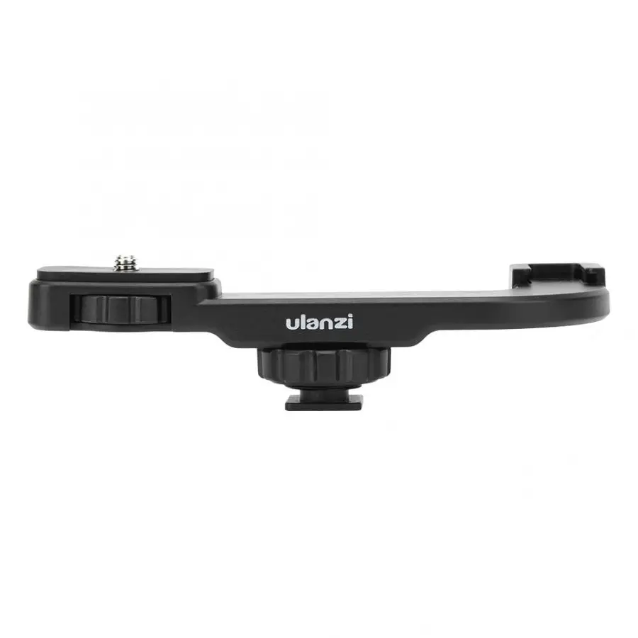 fotografia Ulanzi PT-8 Universal Hot Shoe Extension Mounting Interface Microphone Holder Bracket for Mobile Phone Sports Camera