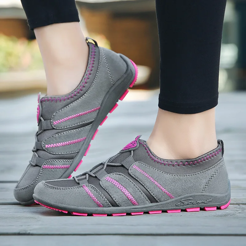 Women Shoes Air Mesh Breathable Sneakers Women Casual Shoes Fashion Ladies Slip-On Outdoor Falts Chaussures Femme