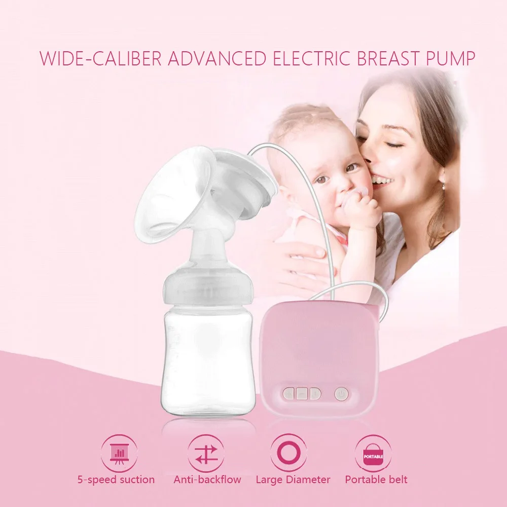 

CISINCOS Brand Automatic Milk Pumps Electric Breast Pump Natural Suction Enlarger Kit Breast Feeding Bottle USB Breast Pump